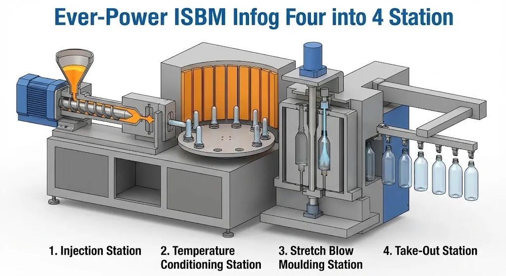 injection stretch blow moulding technology