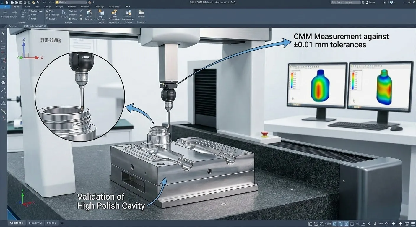 Kilang Acuan Tiupan Regangan Suntikan Satu Langkah Tersuai
