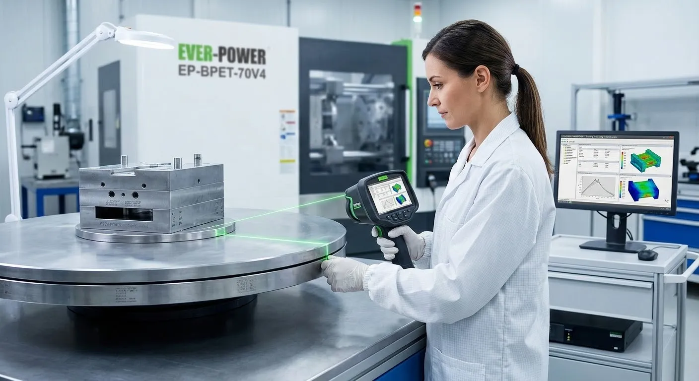 EP-BPET-70V4 4-Station Injection Stretch Blow Moulding Factory