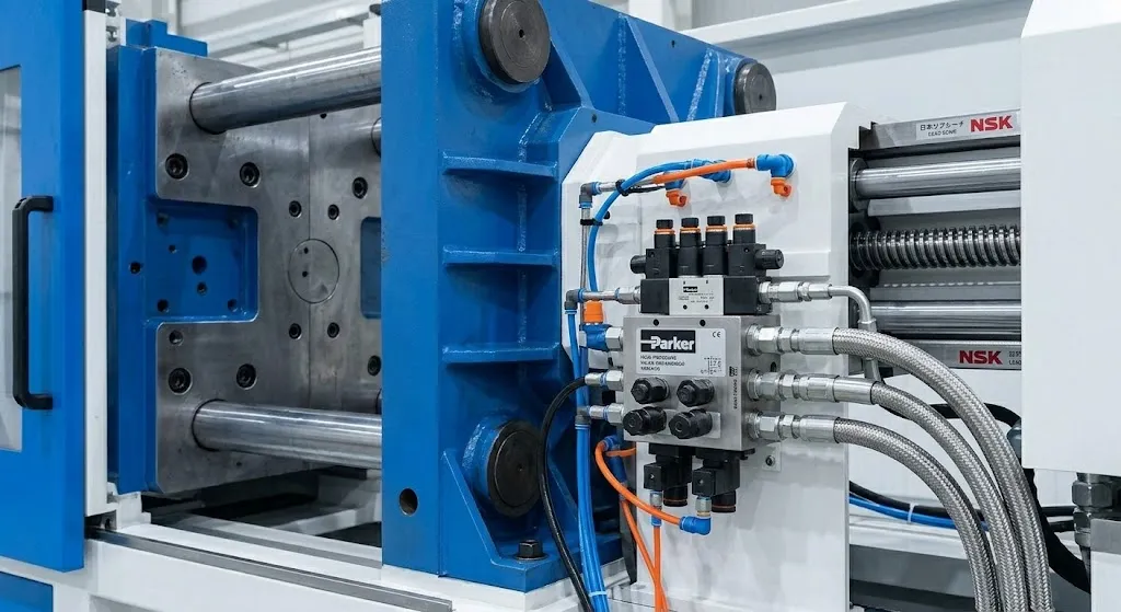 EP-HGY200-V4 4-Station Injection Stretch Blow Moulding internal machinery