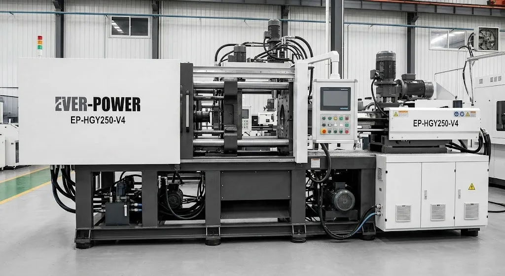 EP-HGY250-V4 4-Station Injection Stretch Blow Moulding