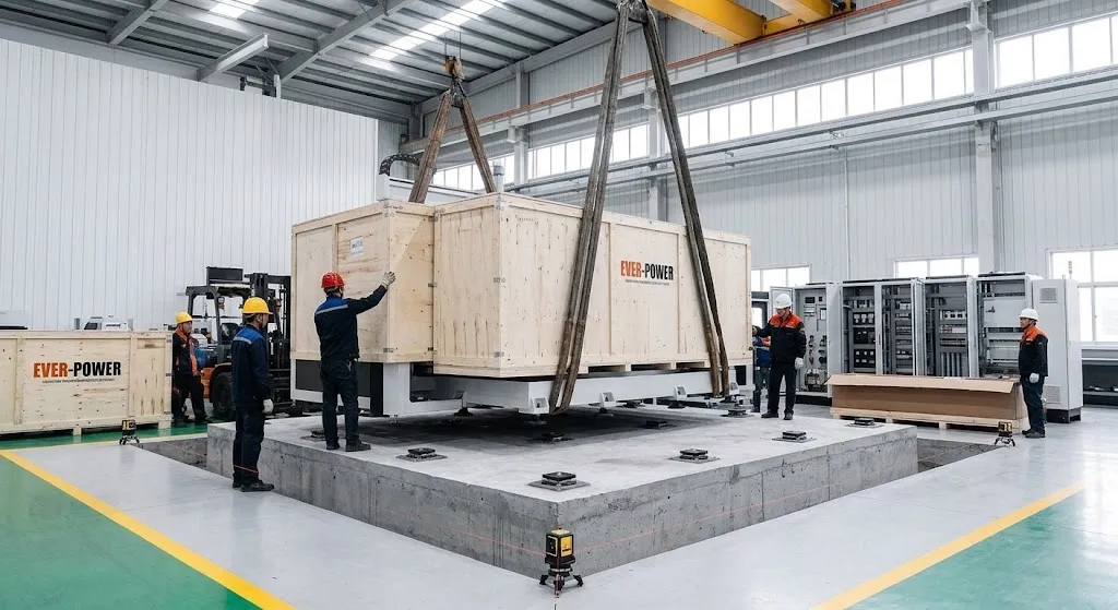 EP-HGY650-V4 4-Station Injection Stretch Blow Moulding Installation & Setup Guide