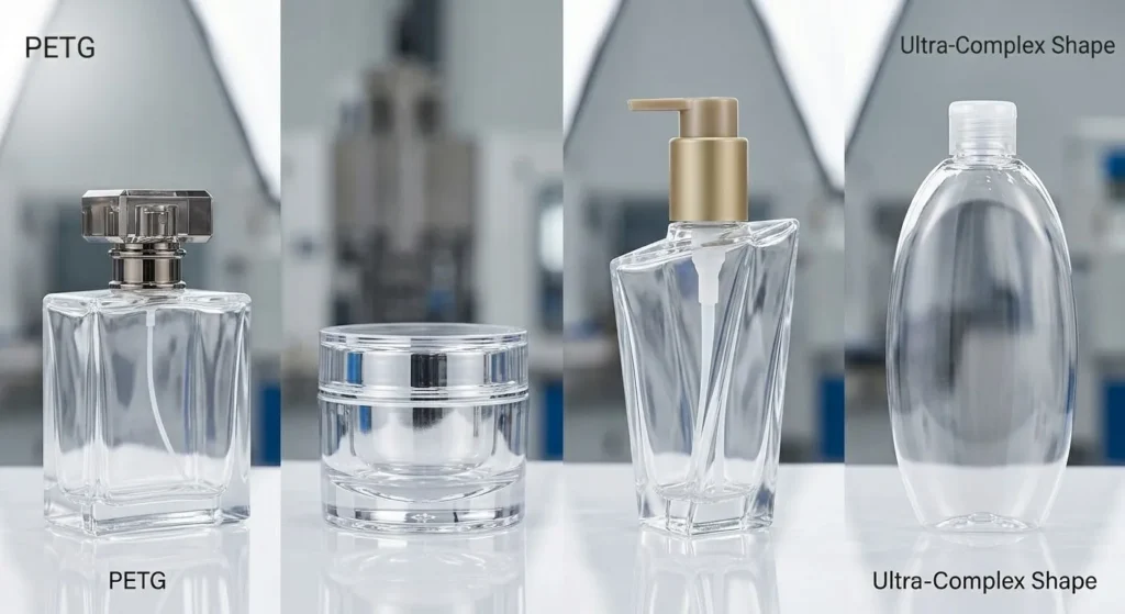 Cuatro ejemplos de envases premium ultracomplejos