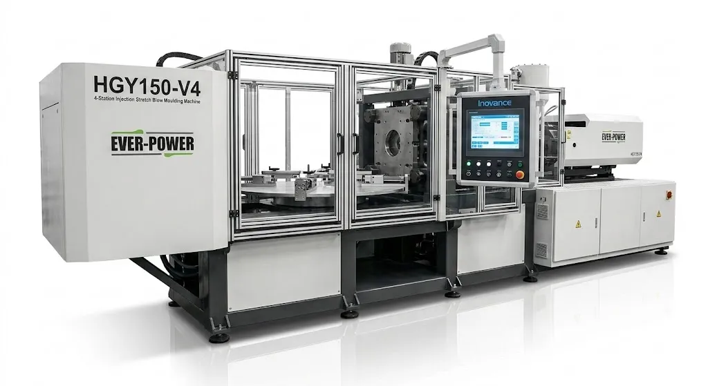 HGY150-V4 4-Station Injection Stretch Blow Moulding Machine-2