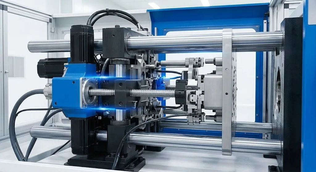 Sistema de sujeción de moldes de servo doble preciso de la HGY150-V4-EV
