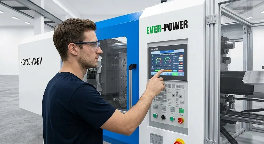 HGY50-V3-EV Full Servo Injection Stretch Blow Moulding Machine Factory