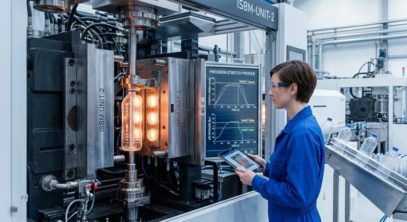 Optimized ISBM Factory Layout and Clearances