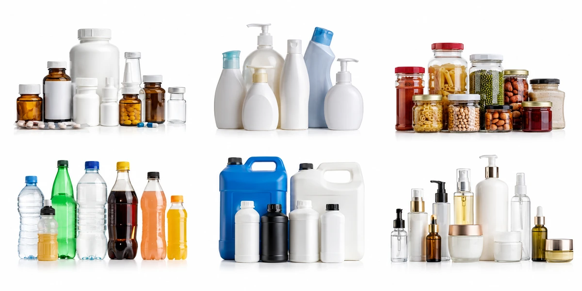 Container range produced by ISBM machines across sectors